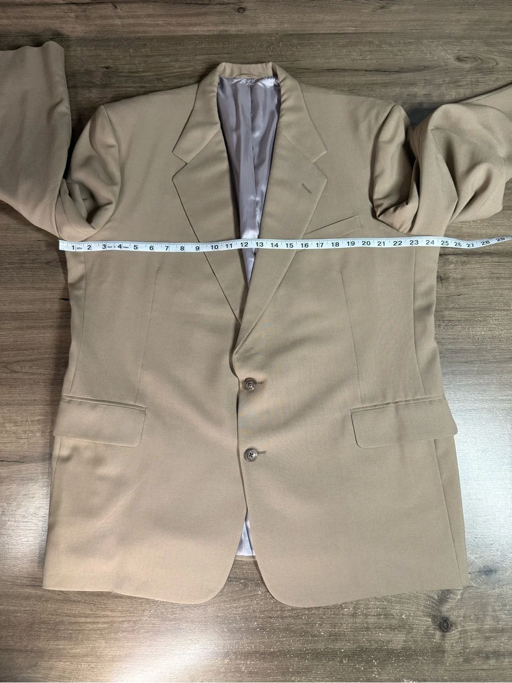 Vintage Tom James Men’s 90’s USA Union Made Hand Tailored Two Button Blazer 46R